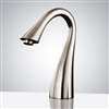 Fontana Commercial Brushed Nickel Touch Less Automatic Sensor Hands Free Faucet